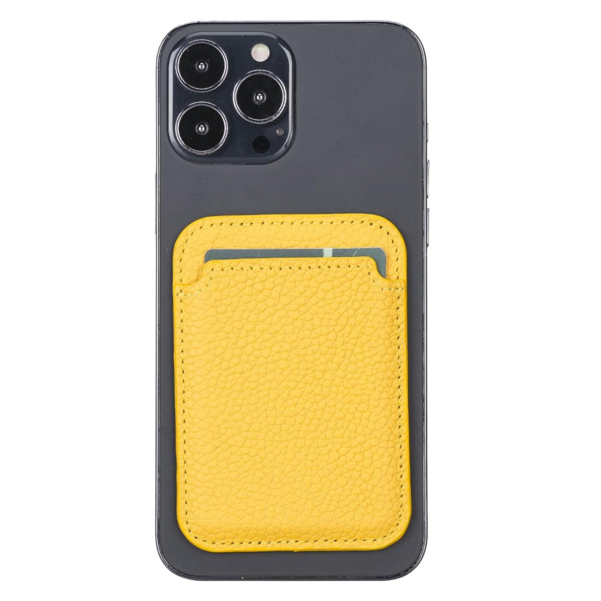 Maggy NE Magnetic Leather Card Holder - RST1 Bouletta