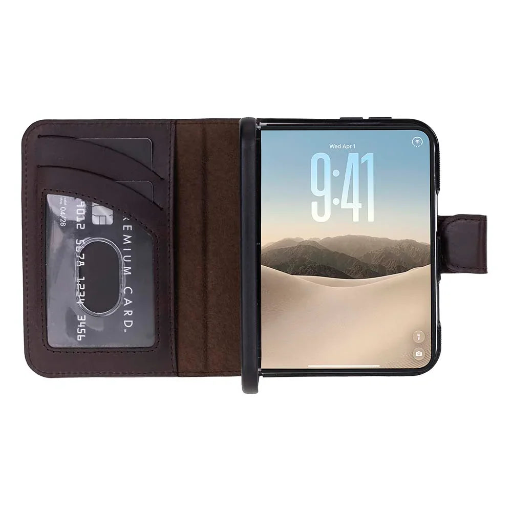 Magic I Phone Duo Leather Detachable Wallet Case Bouletta