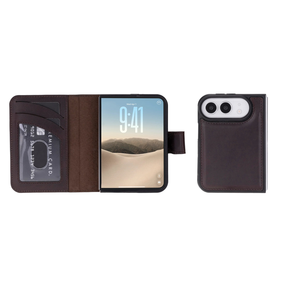 Magic I Phone Duo Leather Detachable Wallet Case Bouletta