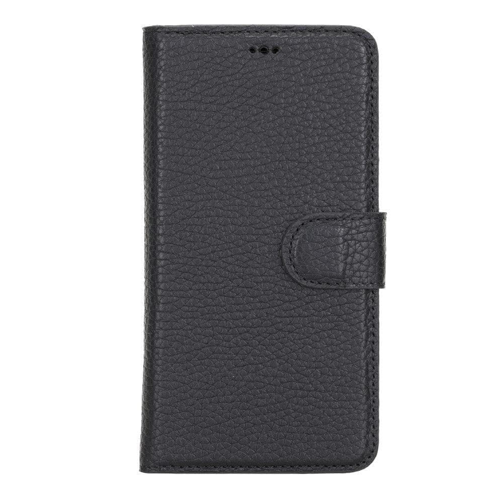 Magic iPhone 12 Series Detachable Genuine Leather Wallet Case - MW Bouletta
