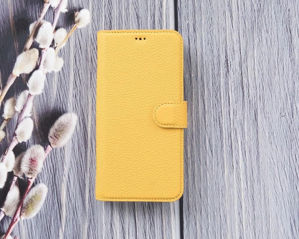 Magic iPhone 12 Series Detachable Genuine Leather Wallet Case - MW Bouletta
