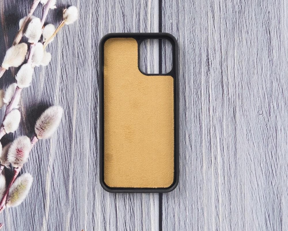 Magic iPhone 12 Series Detachable Genuine Leather Wallet Case - MW Bouletta