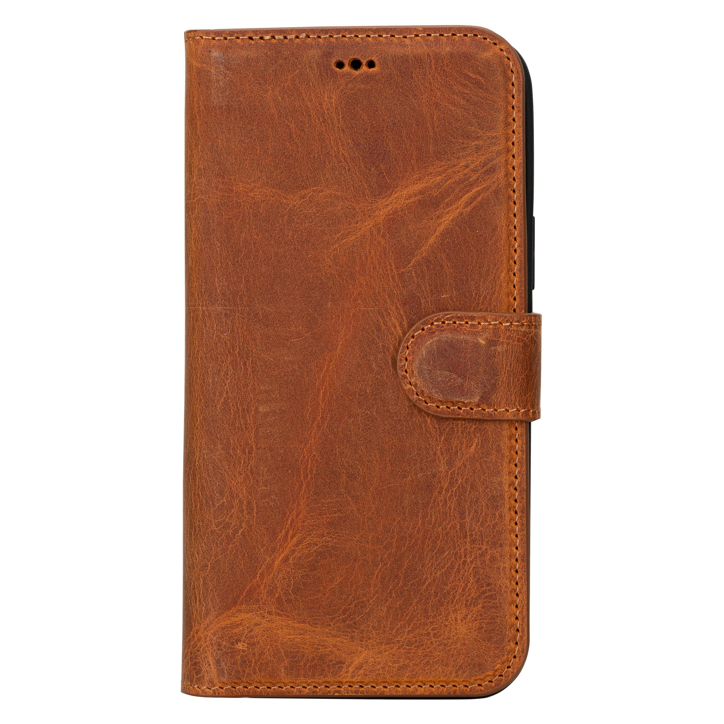 Magic iPhone 16 Detachable Genuine Leather Case Bouletta