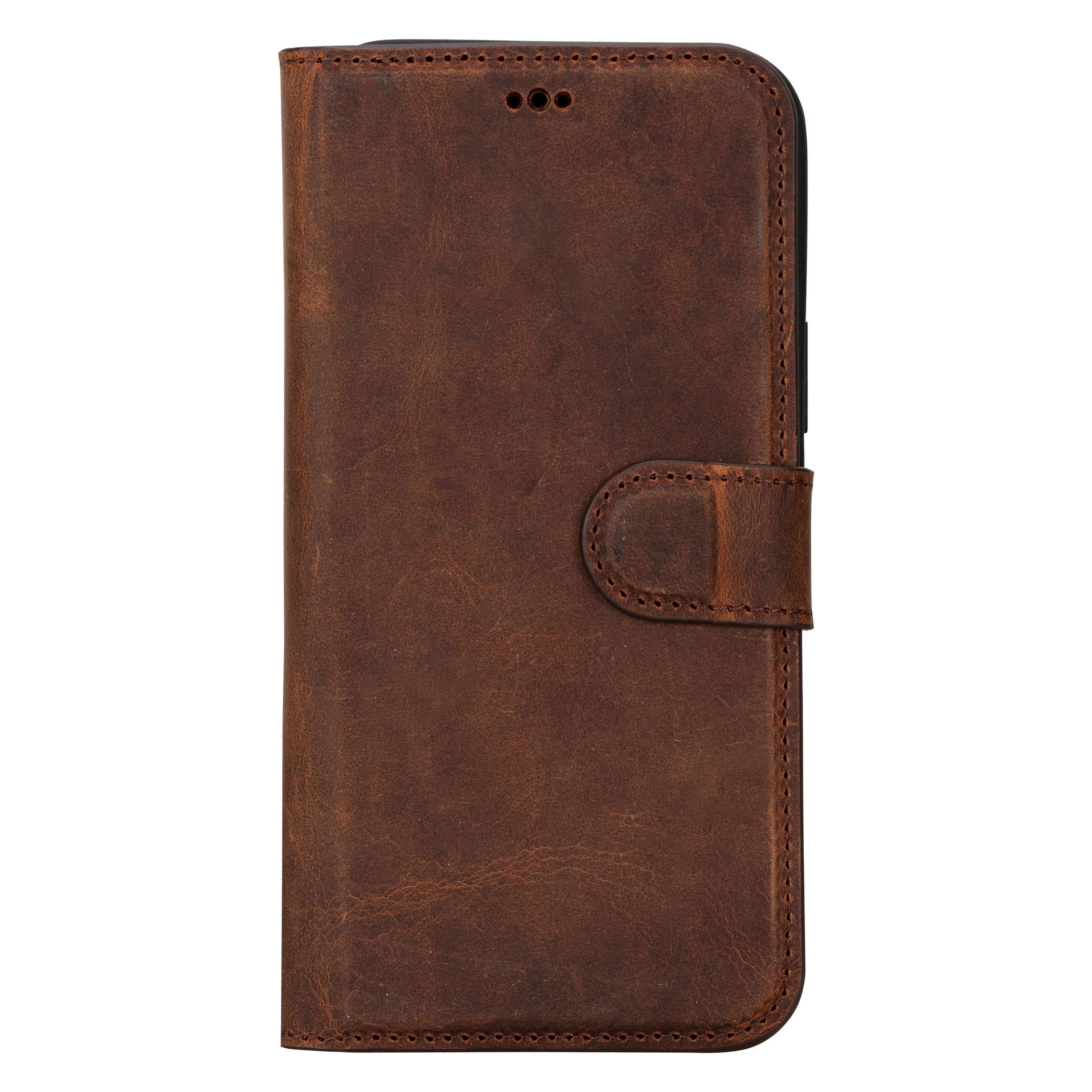 Magic iPhone 16 Plus Detachable Genuine Leather Case Bouletta