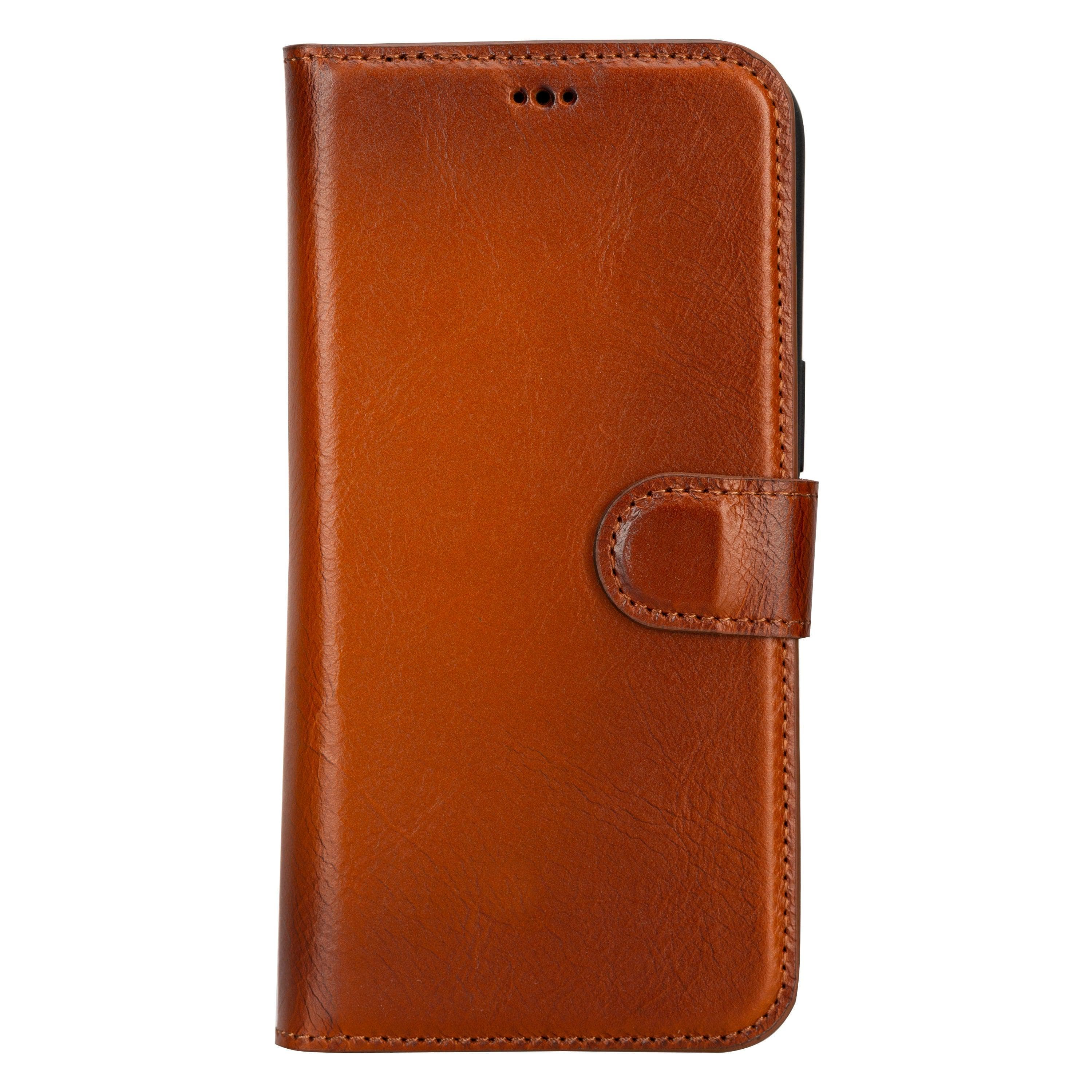 Magic iPhone 16 Pro Detachable Genuine Leather Case Bouletta