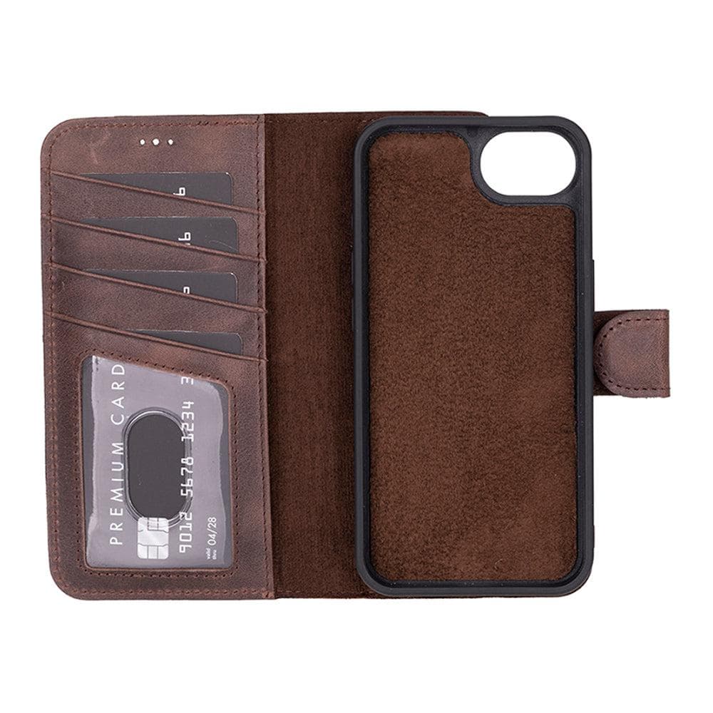 Magic iPhone 16e Leather Detachable Wallet Case Bouletta