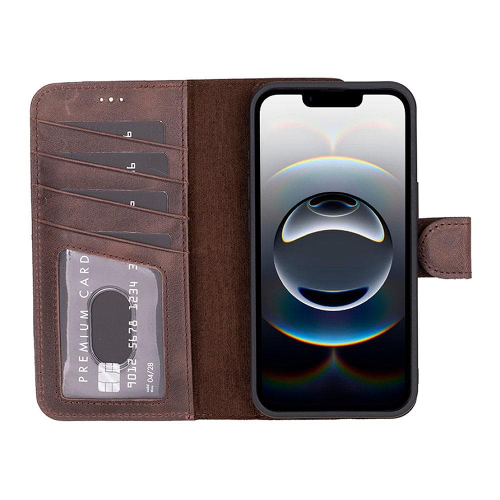 Magic iPhone 16e Leather Detachable Wallet Case Bouletta