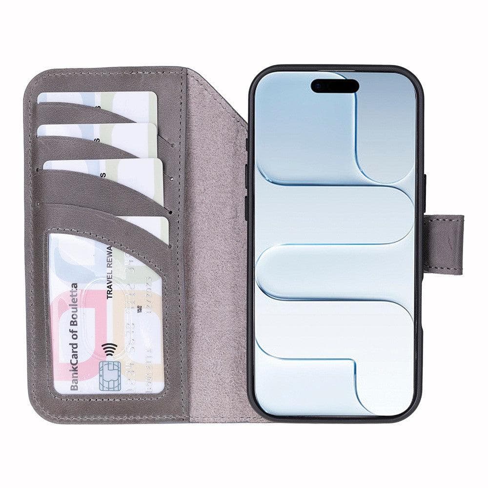 Magic iPhone 17 Air Detachable Leather Wallet Case Bouletta