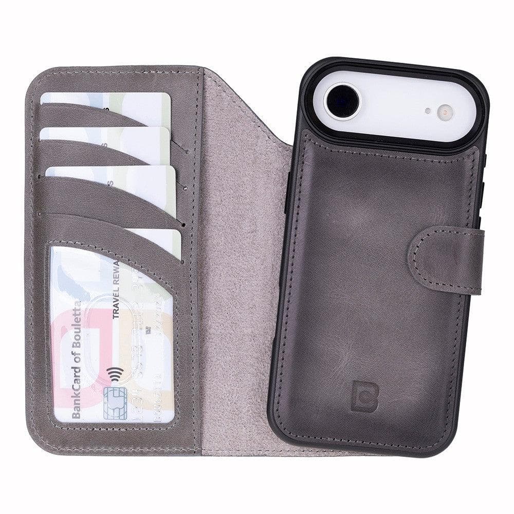 Magic iPhone 17 Air Detachable Leather Wallet Case Bouletta