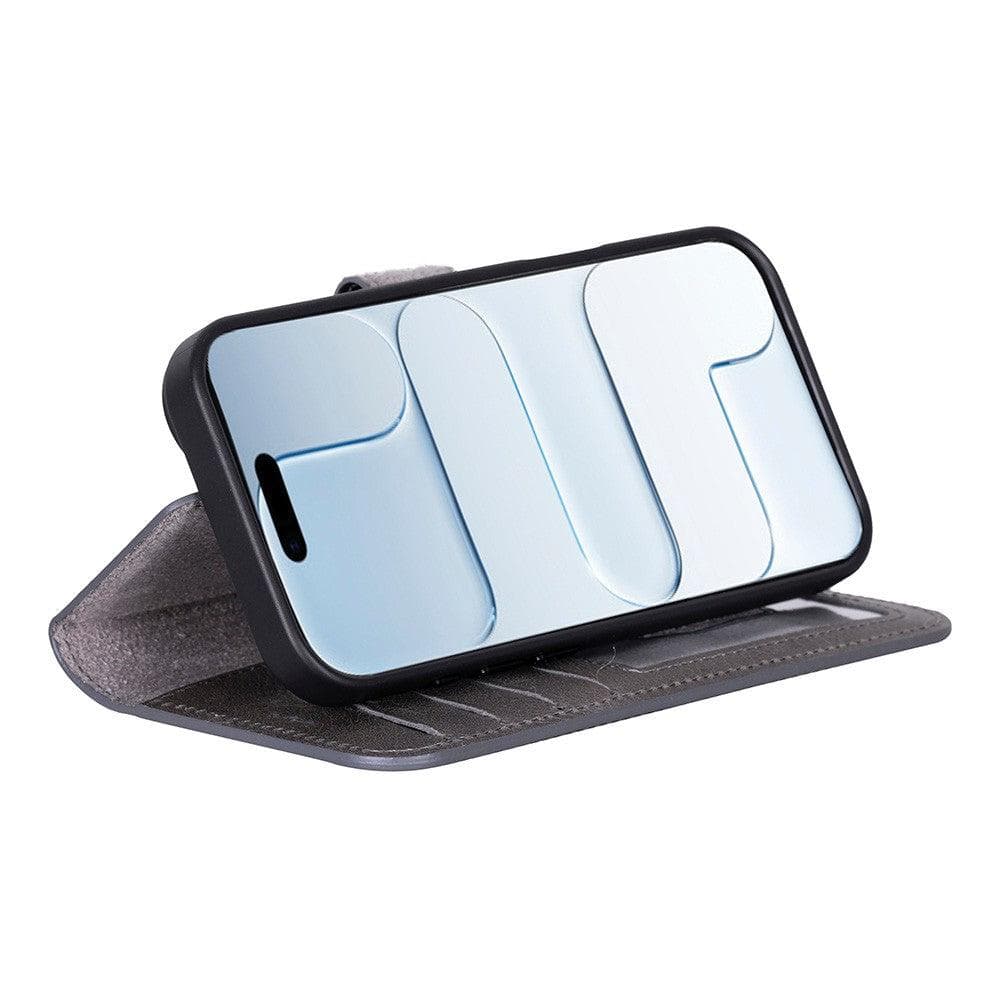 Magic iPhone 17 Air Detachable Leather Wallet Case Bouletta