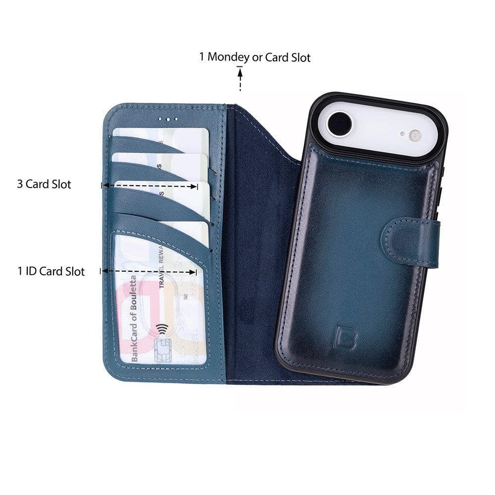 Magic iPhone 17 Air Detachable Leather Wallet Case Bouletta