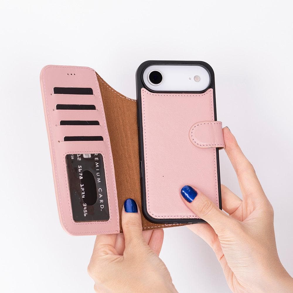 Magic iPhone 17 Air Leather Detachable Wallet Case Bouletta