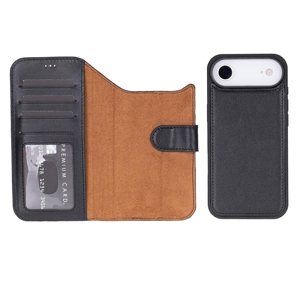 Magic iPhone 17 Air Leather Detachable Wallet Case Bouletta