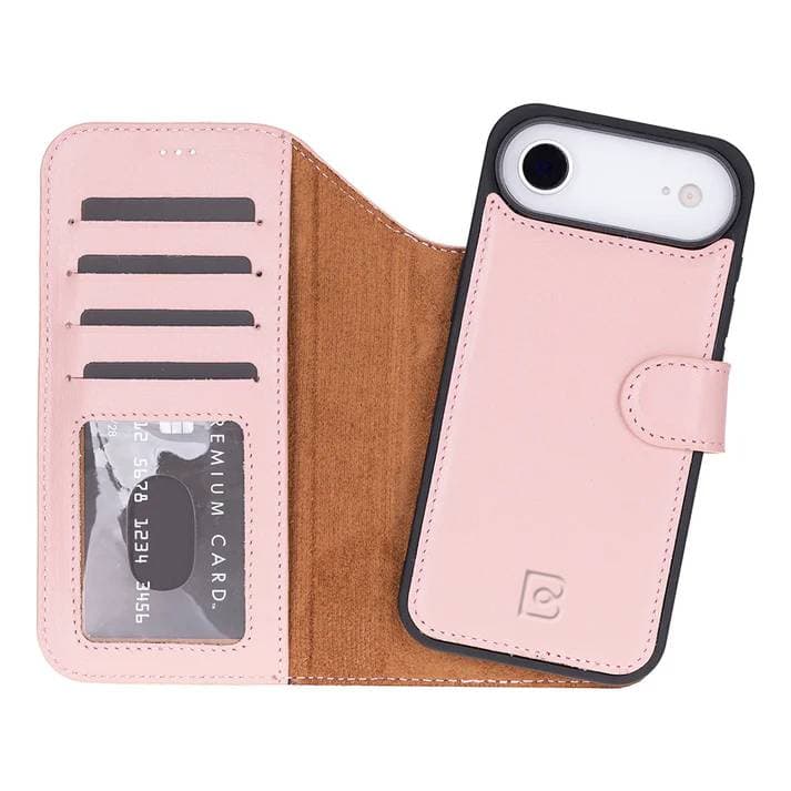 Magic iPhone 17 Air Leather Detachable Wallet Case Bouletta