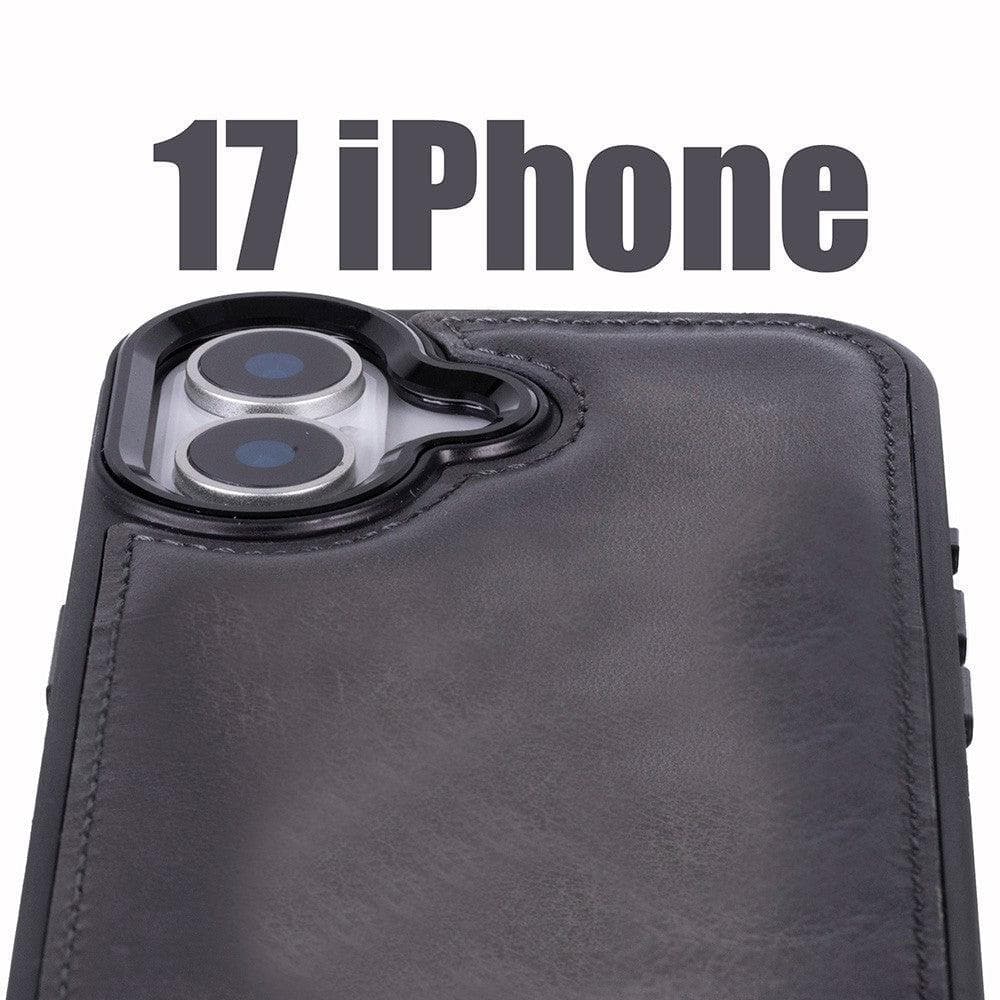 Magic iPhone 17 Detachable Leather Wallet Case Bouletta