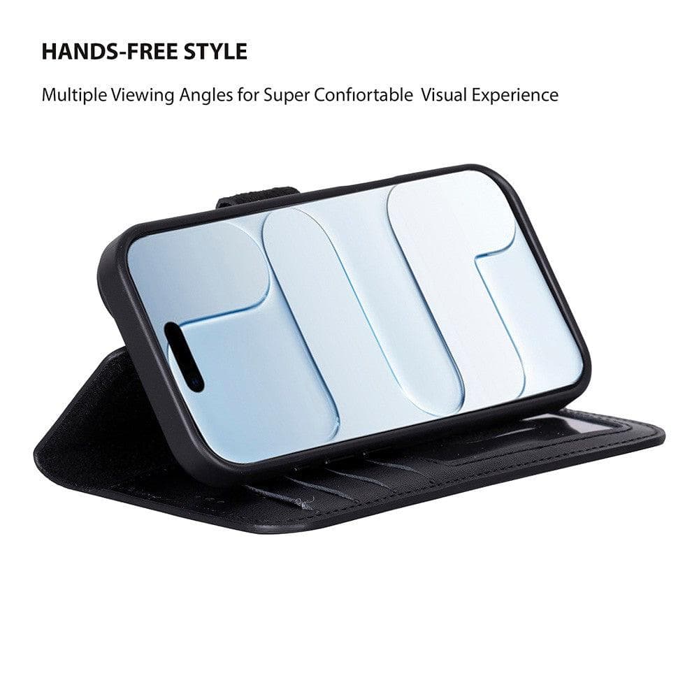 Magic iPhone 17 Detachable Leather Wallet Case Bouletta