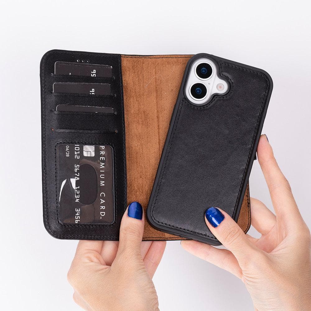Magic iPhone 17 Leather Detachable Wallet Case Bouletta
