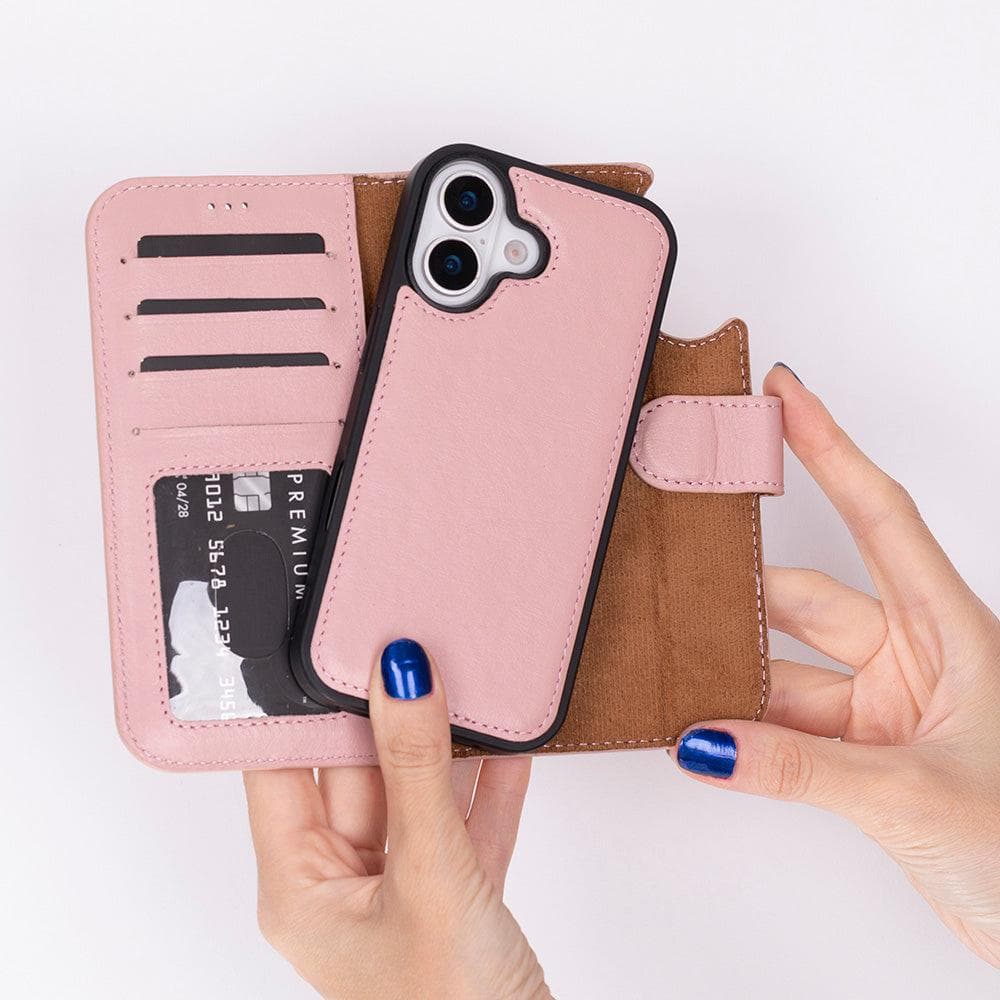 Magic iPhone 17 Leather Detachable Wallet Case Bouletta