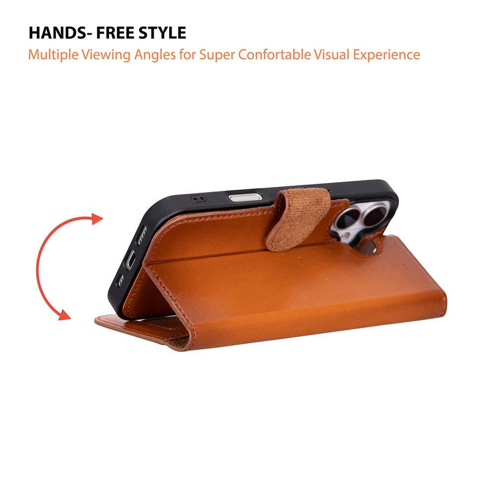 Magic iPhone 17 Leather Detachable Wallet Case Bouletta
