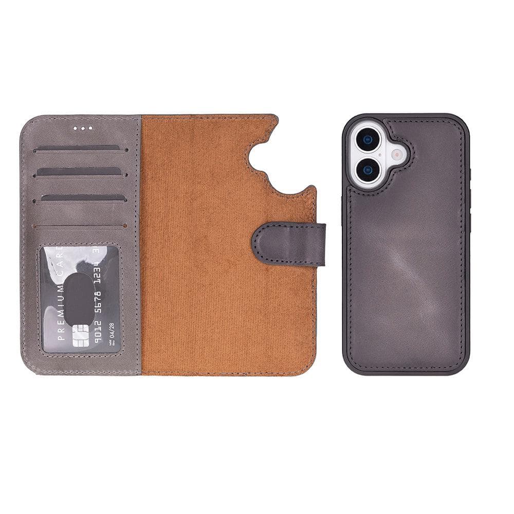 Magic iPhone 17 Leather Detachable Wallet Case Bouletta