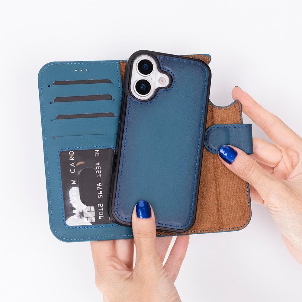 Magic iPhone 17 Leather Detachable Wallet Case Bouletta