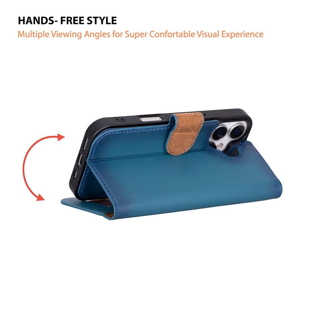 Magic iPhone 17 Leather Detachable Wallet Case Bouletta