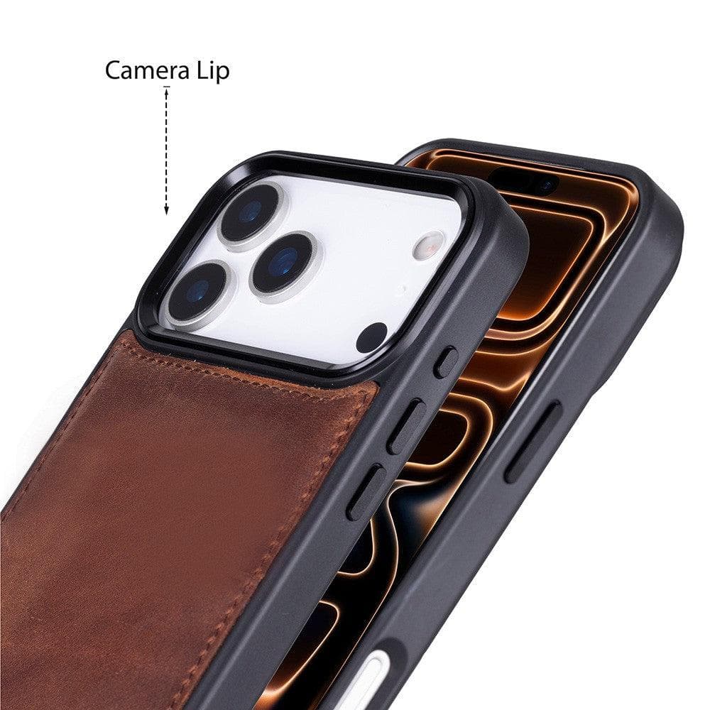 Magic iPhone 17 Pro Detachable Leather Wallet Case Bouletta