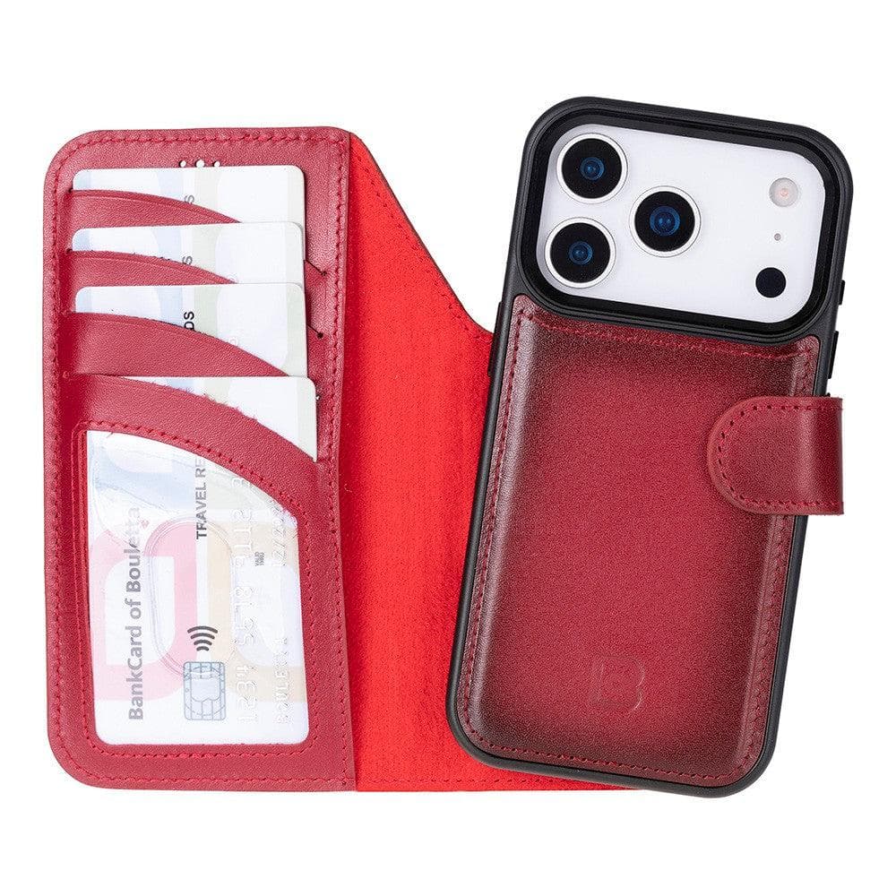 Magic iPhone 17 Pro Detachable Leather Wallet Case Bouletta