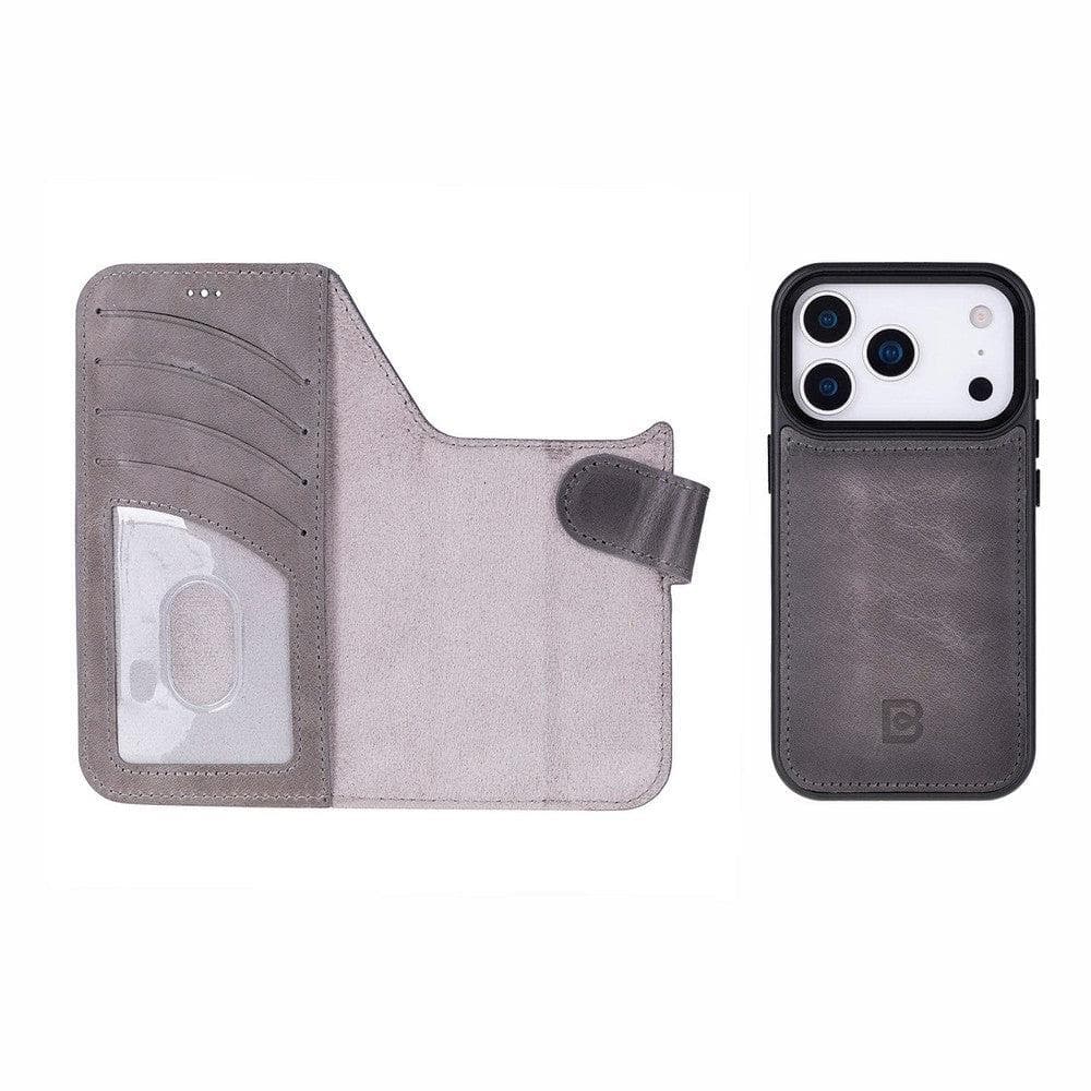 Magic iPhone 17 Pro Detachable Leather Wallet Case Bouletta