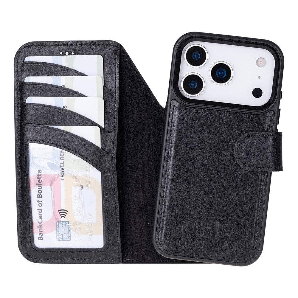 Magic iPhone 17 Pro Detachable Leather Wallet Case Bouletta
