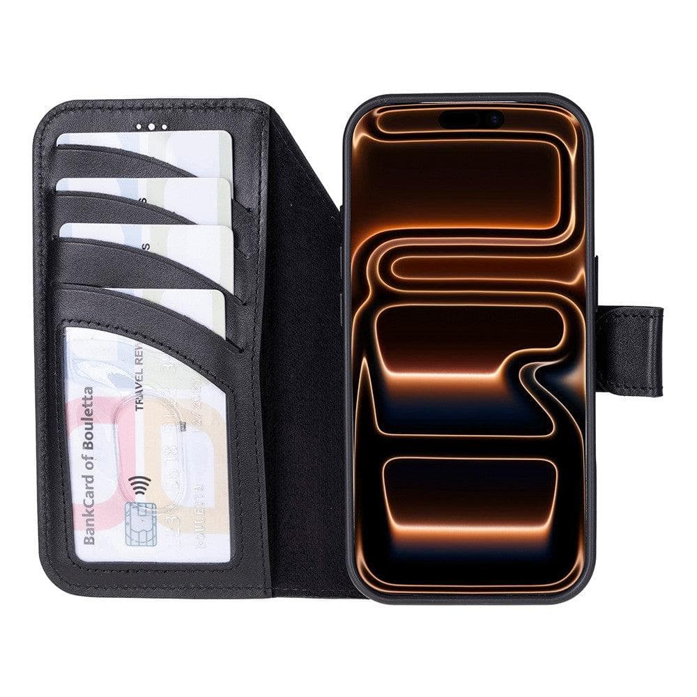 Magic iPhone 17 Pro Detachable Leather Wallet Case Bouletta
