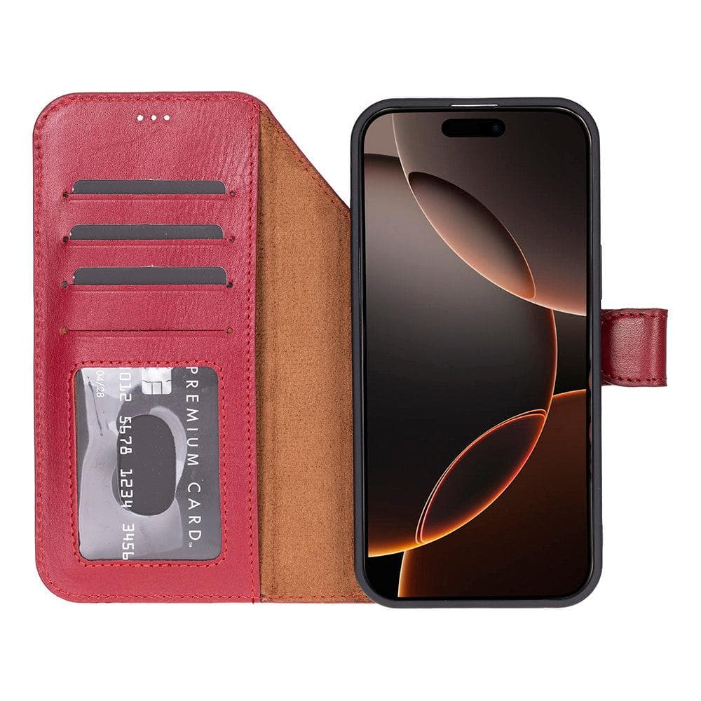 Magic iPhone 17 Pro Max Detachable Leather Wallet Case Bouletta
