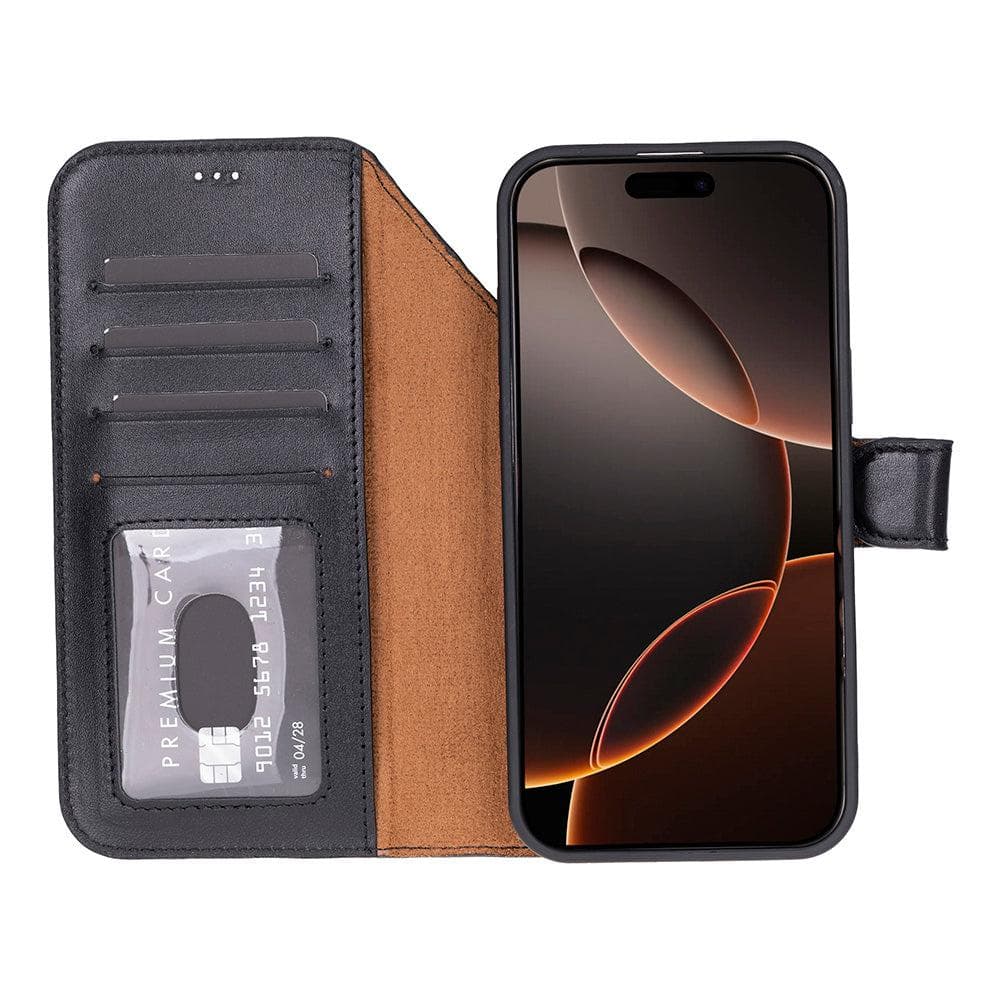 Magic iPhone 17 Pro Max Detachable Leather Wallet Case Bouletta