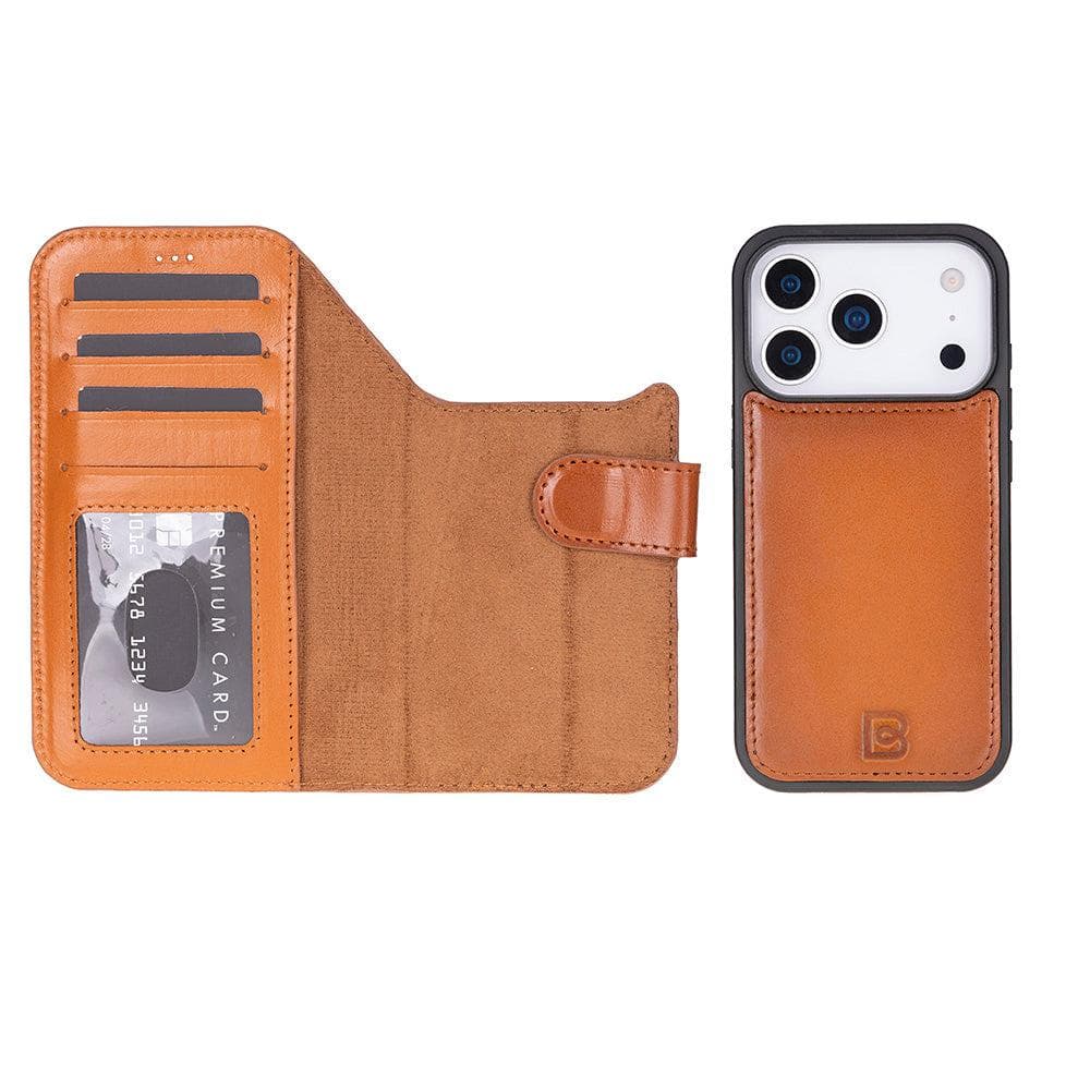 Magic iPhone 17 Pro Max Detachable Leather Wallet Case Bouletta