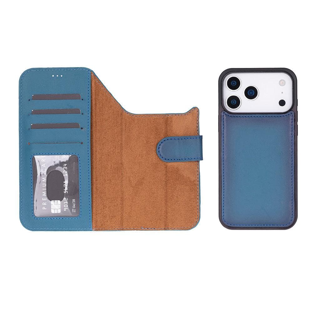 Magic iPhone 17 Pro Max Detachable Leather Wallet Case Bouletta