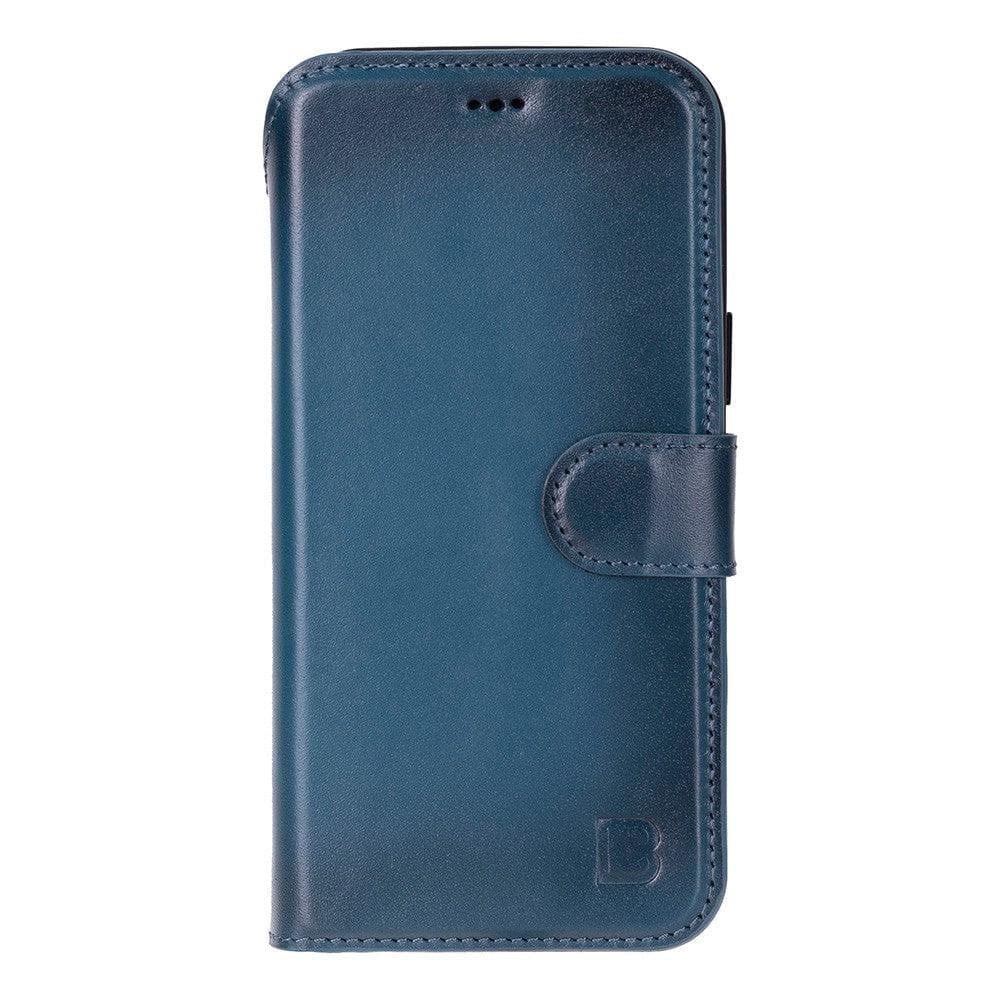 Magic iPhone 17 Pro Max Detachable Blue Leather Wallet Case Bouletta