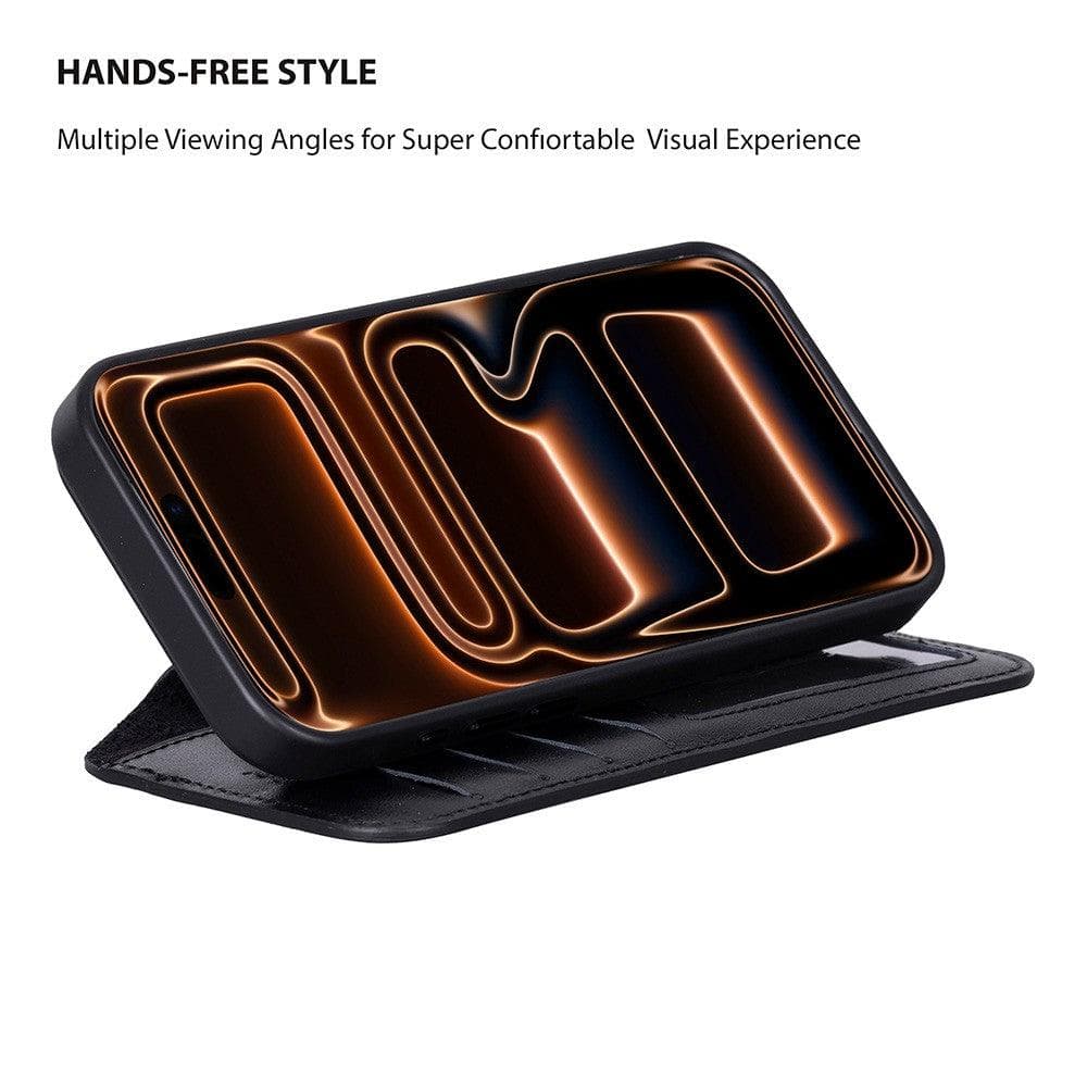 Magic iPhone 17 Pro Max Detachable Leather Wallet Case Bouletta