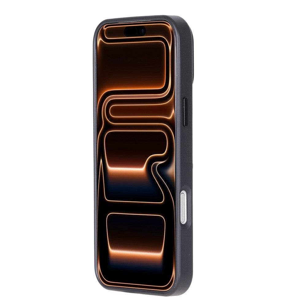 Magic iPhone 17 Pro Max Detachable Black Leather Wallet Case Bouletta