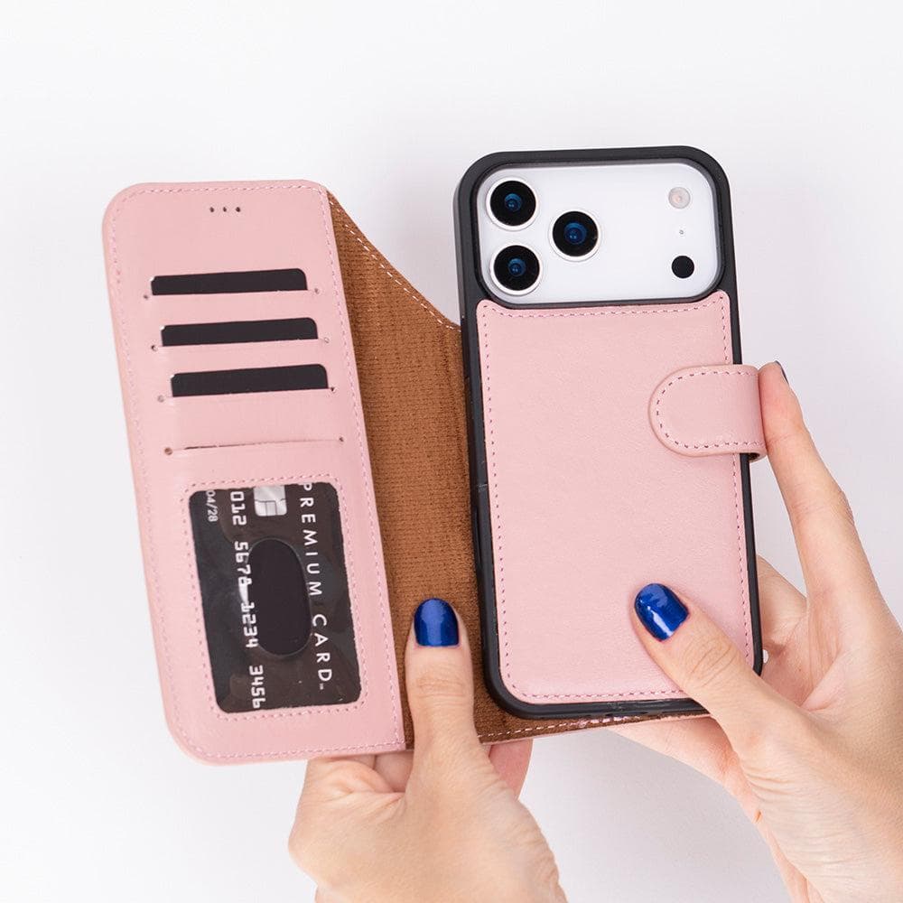 Magic iPhone 17 Pro Max Leather Detachable Wallet Case Bouletta