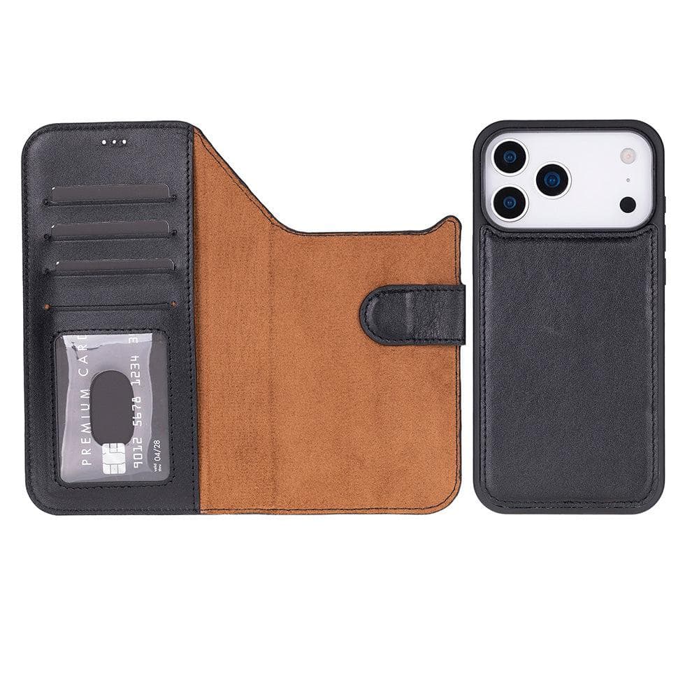 Magic iPhone 17 Pro Max Leather Detachable Wallet Case Bouletta