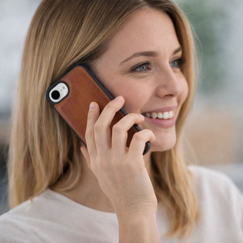 Magic iPhone 17e/16e Detachable Leather Wallet Case Bouletta