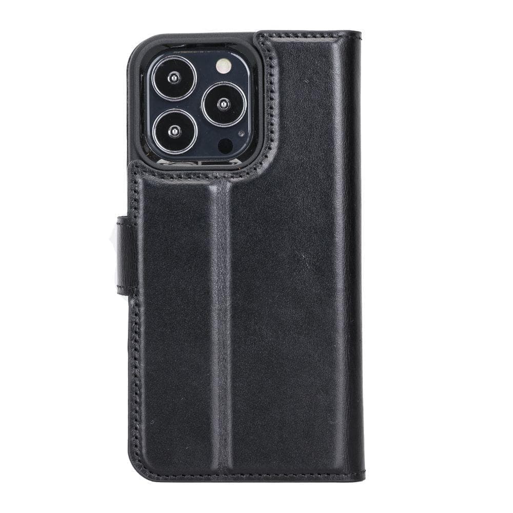 Magic iPhone13 Series Detachable Genuine Leather Wallet Case - MW UnBranded