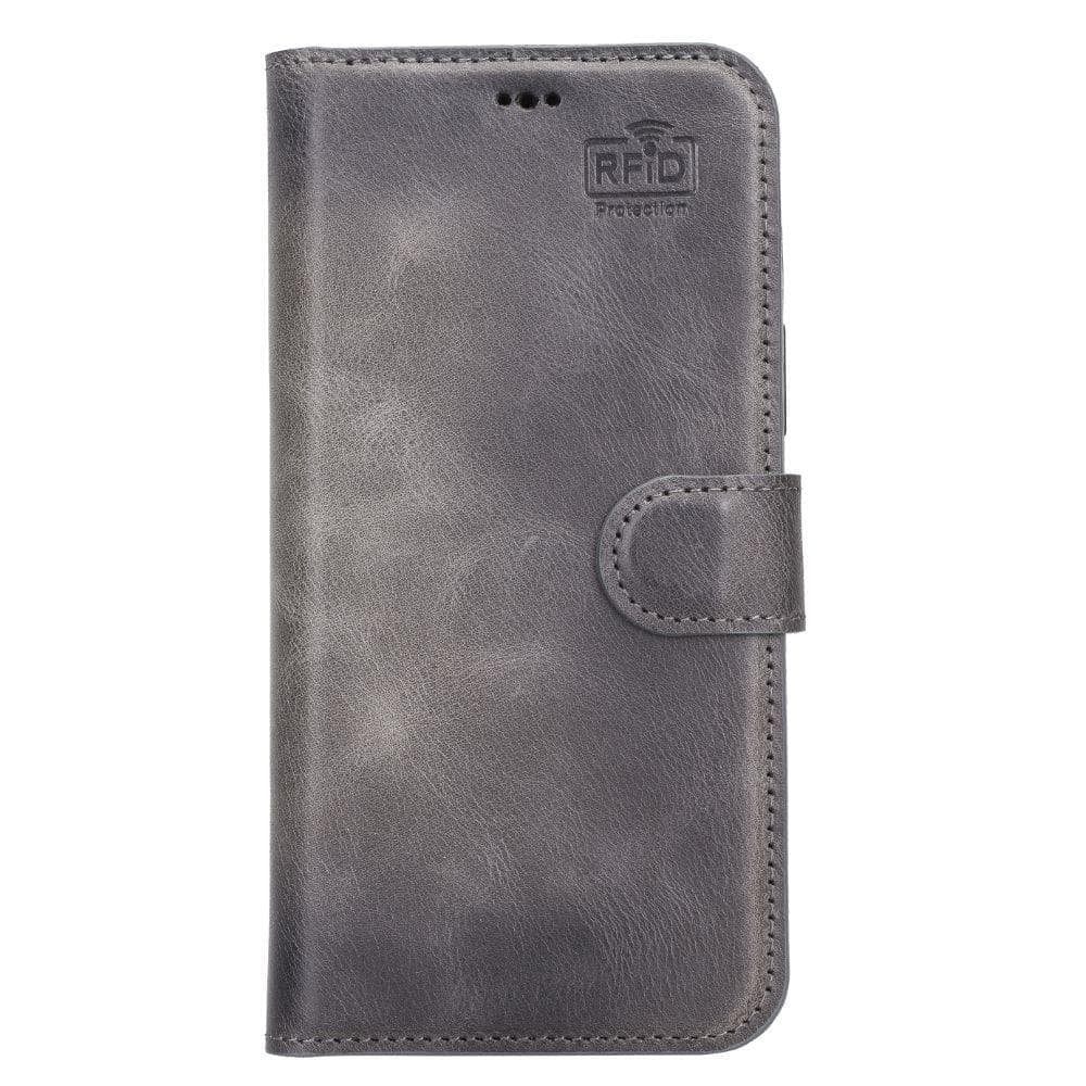 Magic iPhone13 Series Detachable Genuine Leather Wallet Case - MW UnBranded