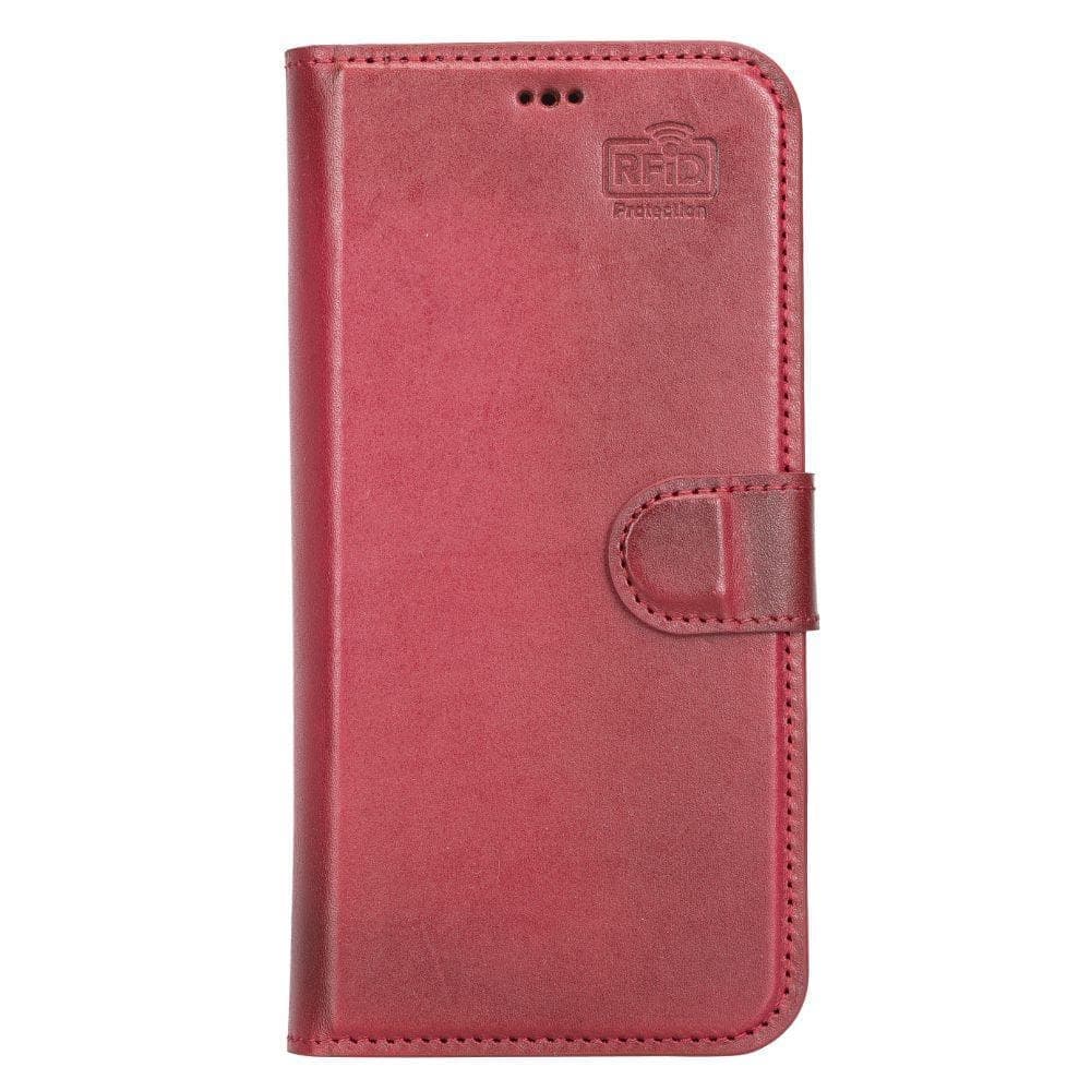 Magic iPhone13 Series Detachable Genuine Leather Wallet Case - MW UnBranded