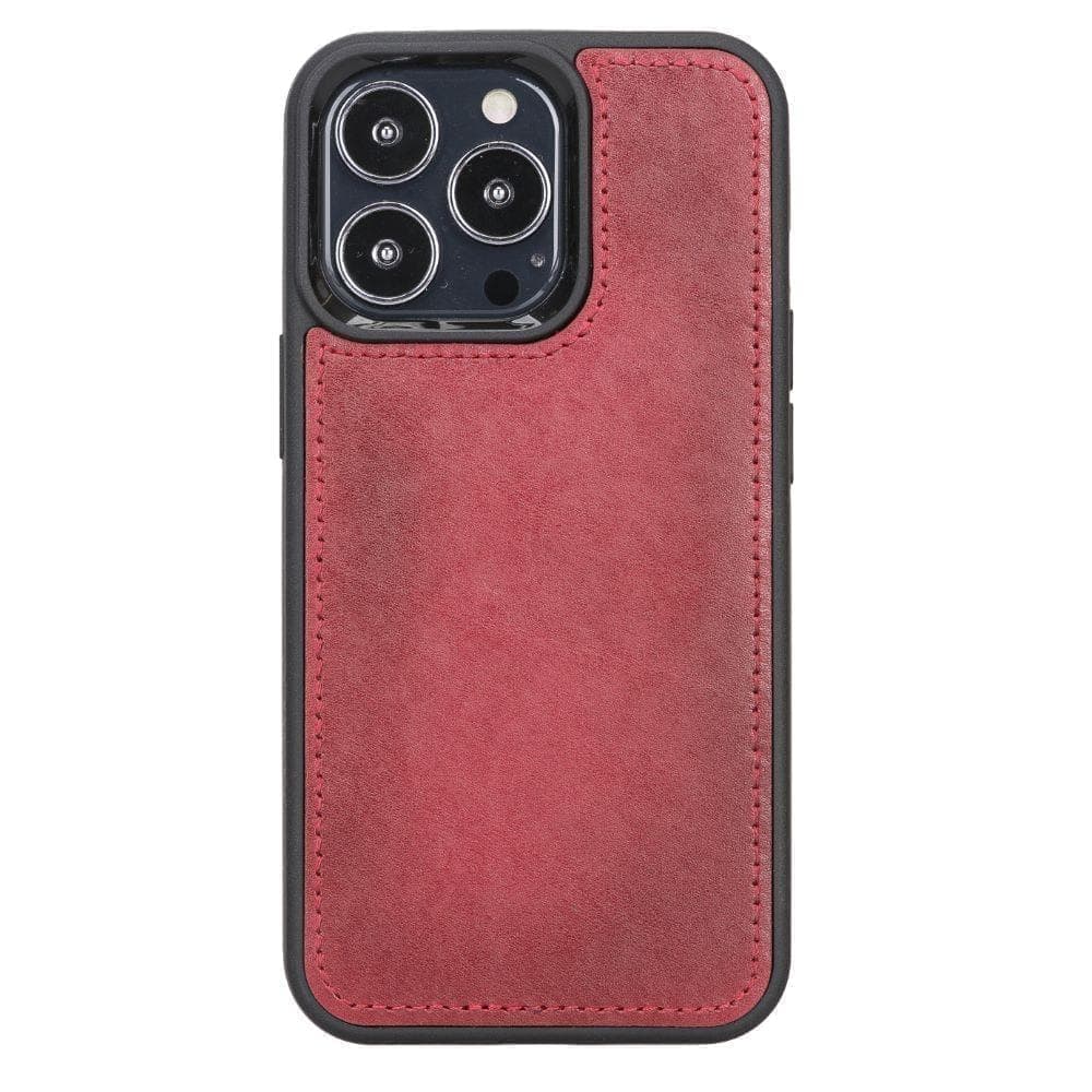 Magic iPhone13 Series Detachable Genuine Leather Wallet Case - MW UnBranded