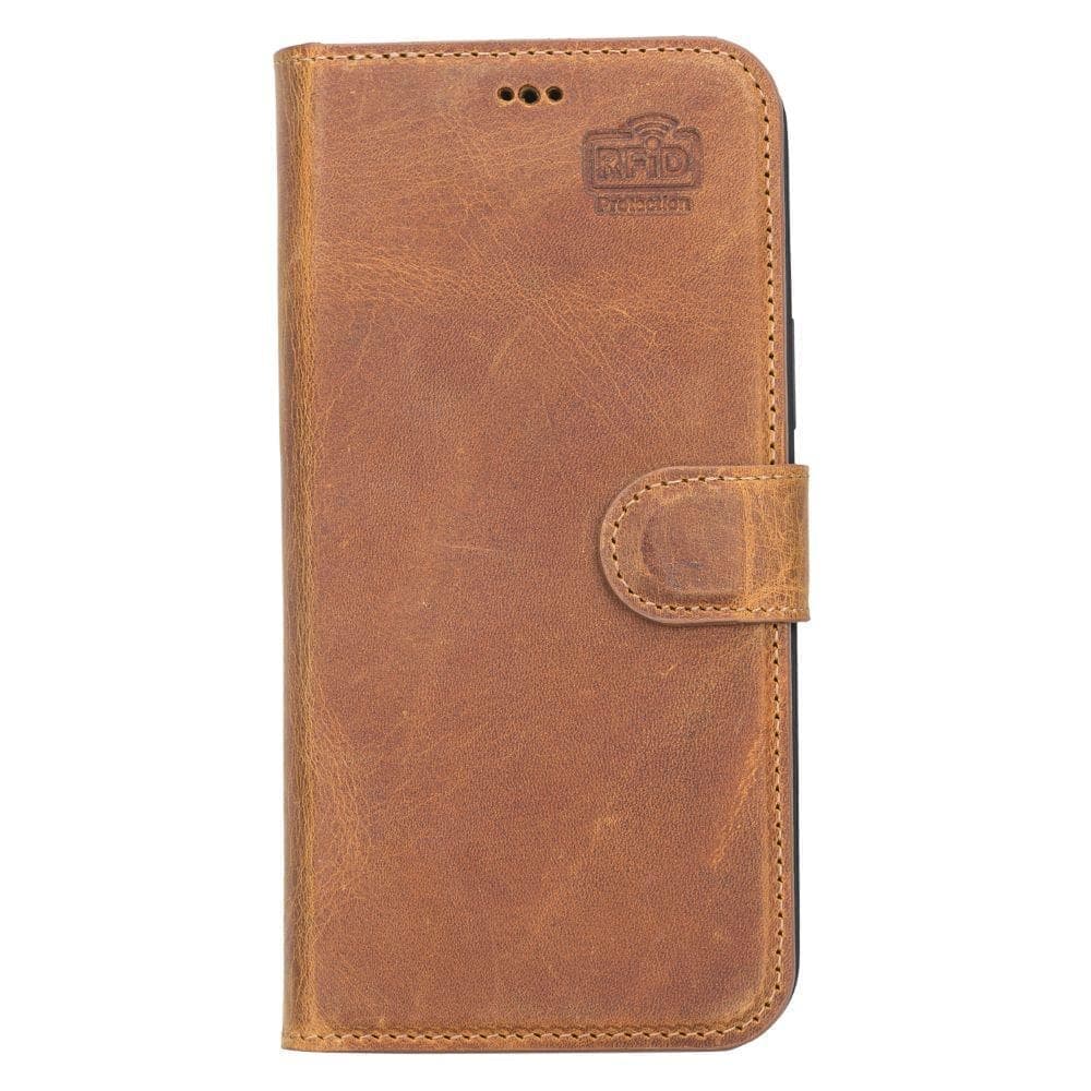 Magic iPhone13 Series Detachable Genuine Leather Wallet Case - MW UnBranded