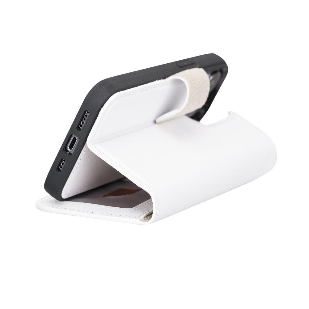 Magic iPhone13 Series Detachable Genuine Leather Wallet Case - MW UnBranded