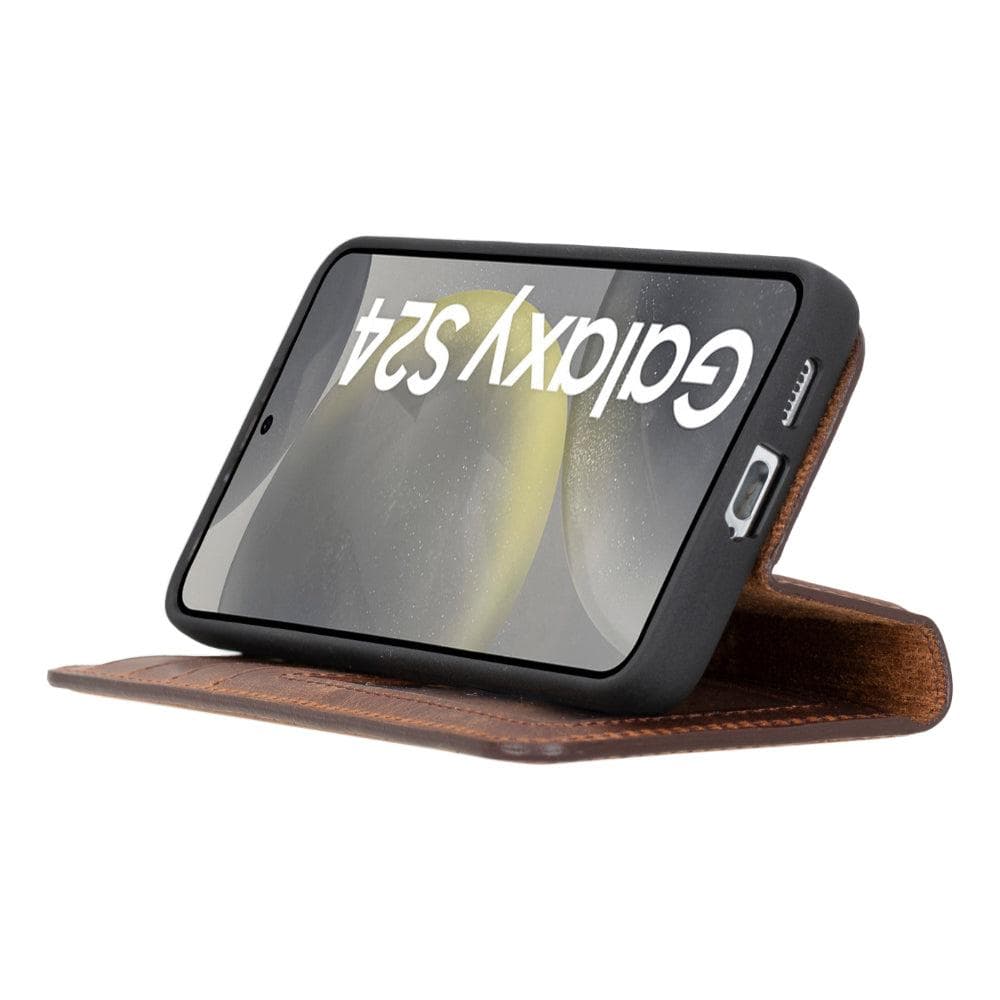 Magic Samsung Galaxy S25 Detachable Leather Wallet Case Bouletta