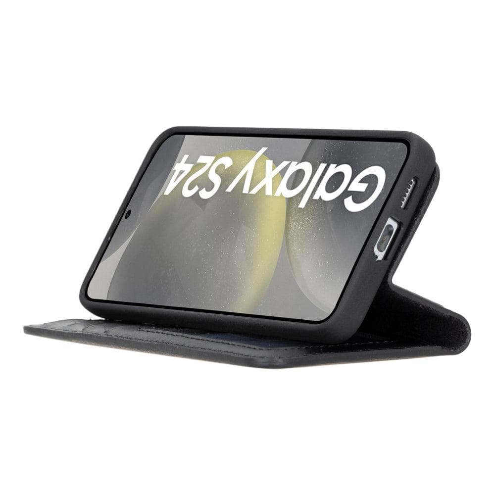 Magic Samsung Galaxy S25 Detachable Leather Wallet Case Bouletta