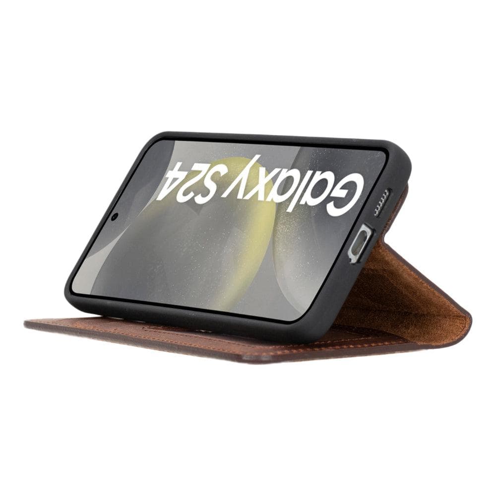 Magic Samsung Galaxy S25 Plus Detachable Leather Wallet Case Bouletta